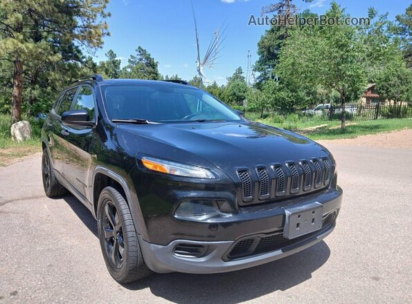 1C4PJMAS0HW568809 2017 JEEP GRAND CHER Black Հետևի ձախ