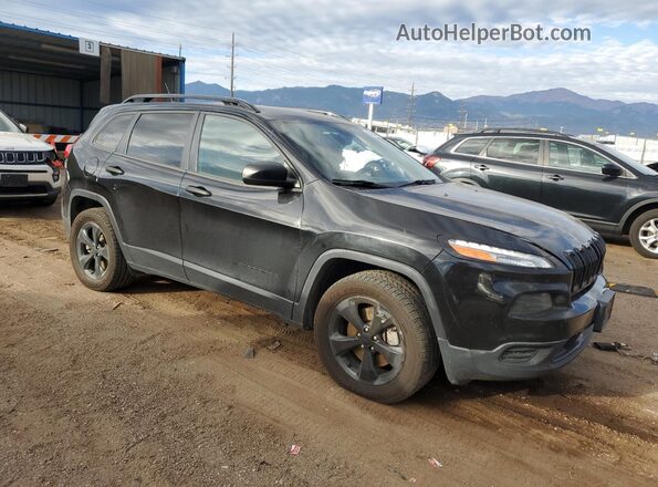 1C4PJMAS0HW568809 2017 JEEP CHEROKEE Black Przód prawy