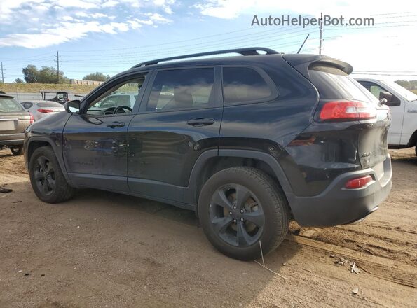 1C4PJMAS0HW568809 2017 JEEP CHEROKEE Black Tył lewy