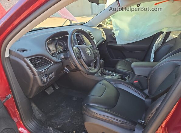 1C4PJMBX0LD656645 2020 JEEP CHEROKEE Burgundy Front interior view