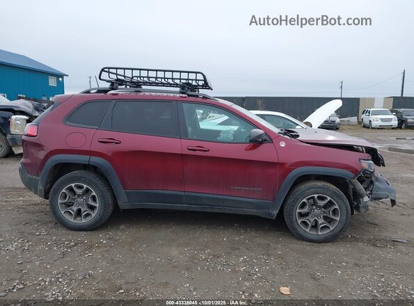1C4PJMBX2LD531372 2020 JEEP CHEROKEE Maroon Սալոնի հետևի տեսք
