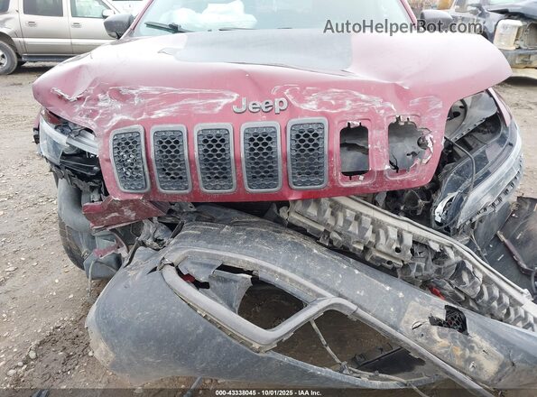 1C4PJMBX2LD531372 2020 JEEP CHEROKEE Maroon Դիմացի տեսք