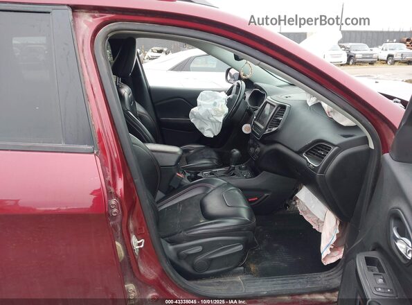 1C4PJMBX2LD531372 2020 JEEP CHEROKEE Maroon Սալոնի դիմացի տեսք