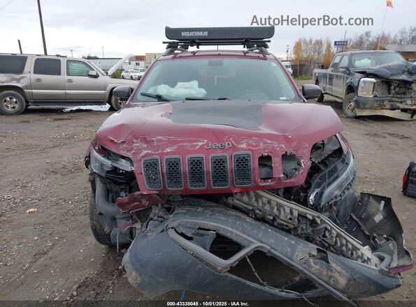 1C4PJMBX2LD531372 2020 JEEP CHEROKEE Maroon Սարքավորումների վահանակի տեսք