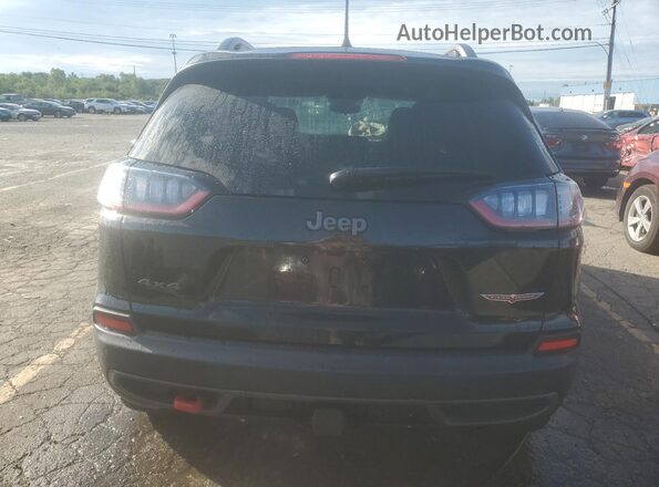 1C4PJMBX6MD142624 2021 JEEP CHEROKEE Black Вид ззаду