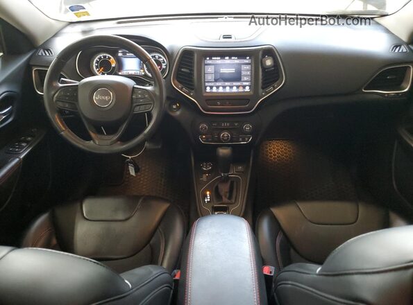 1C4PJMBX7LD532730 2020 JEEP CHEROKEE Black Widok deski rozdzielczej
