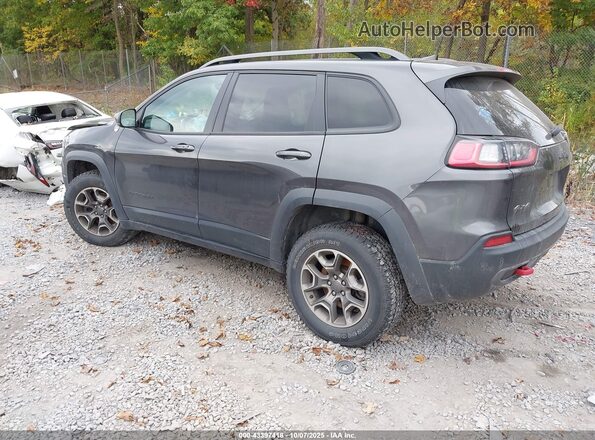 1C4PJMBX7MD125038 2021 JEEP CHEROKEE Gray Trasero izquierdo