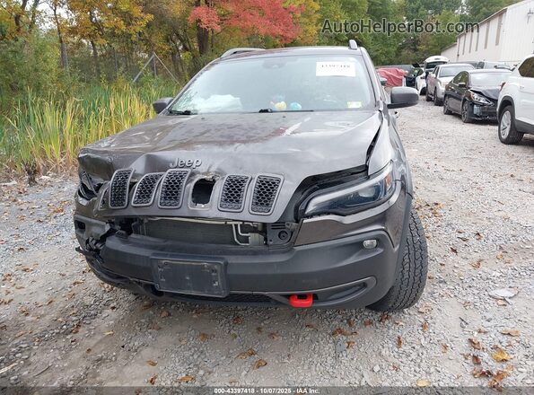 1C4PJMBX7MD125038 2021 JEEP CHEROKEE Gray Vista del cuadro de instrumentos