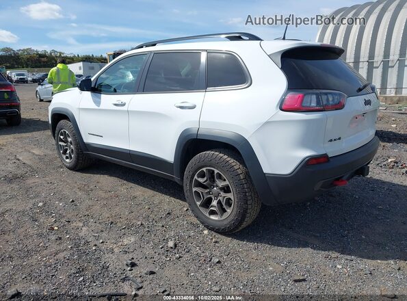 1C4PJMBX7ND517602 2022 JEEP CHEROKEE White Trasero izquierdo