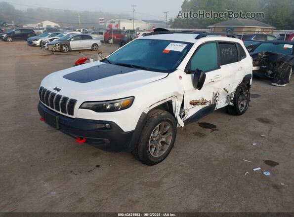 1C4PJMBX7ND553743 2022 JEEP CHEROKEE White Передня ліва чверть