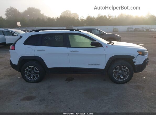 1C4PJMBX7ND553743 2022 JEEP CHEROKEE White Вид задньої частини салону