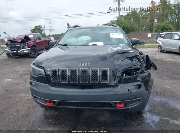1C4PJMBX8LD609489 2020 JEEP CHEROKEE Black ხელსაწყოთა პანელის ხედი