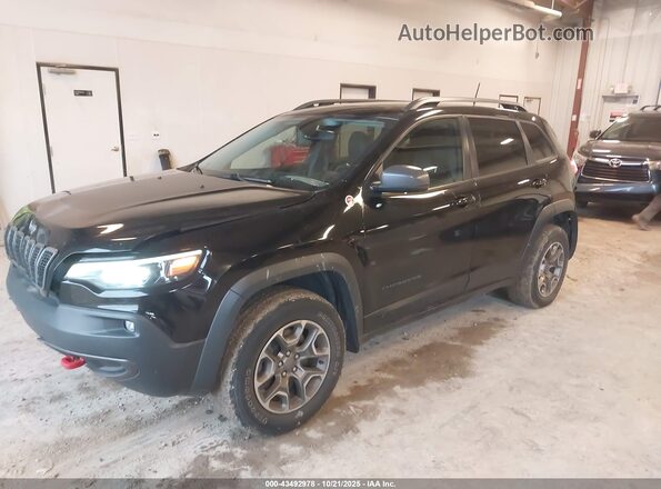 1C4PJMBXXLD656121 2020 JEEP CHEROKEE Black Передня ліва чверть