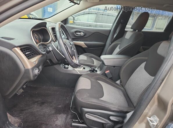 1C4PJMCB5JD589413 2018 JEEP CHEROKEE Brown Vista interior delantera