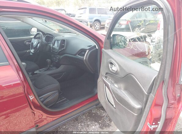 1C4PJMCB7LD520516 2020 JEEP CHEROKEE Red Vista interior delantera