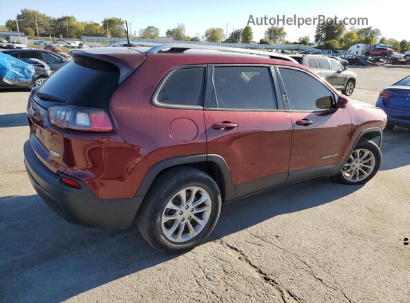 1C4PJMCB9LD612095 2020 JEEP CHEROKEE Maroon Tył prawy