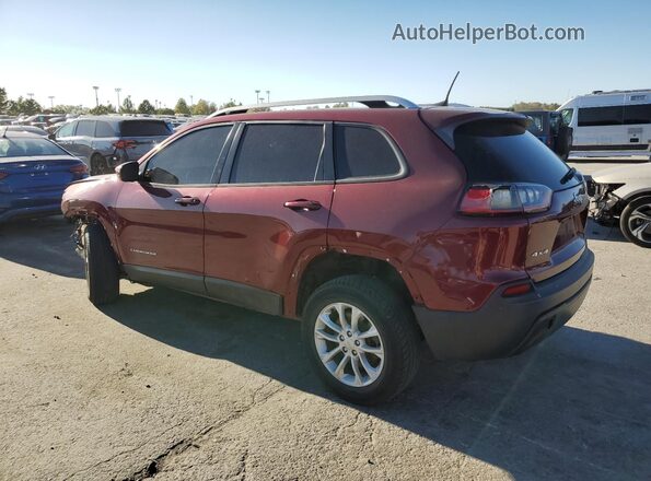 1C4PJMCB9LD612095 2020 JEEP CHEROKEE Maroon Tył lewy