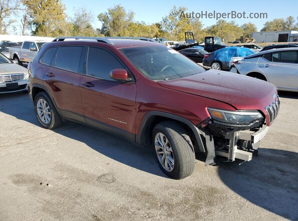 1C4PJMCB9LD612095 2020 JEEP CHEROKEE Maroon Przód prawy