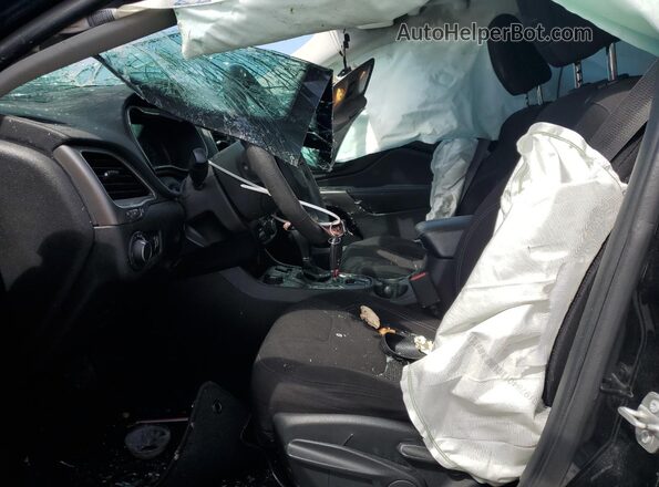 1C4PJMCB9LD615806 2020 JEEP CHEROKEE Black Front interior view