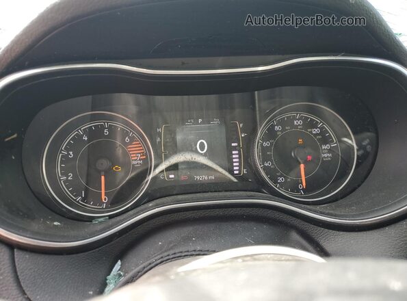 1C4PJMCB9LD615806 2020 JEEP CHEROKEE Black Instrument cluster view
