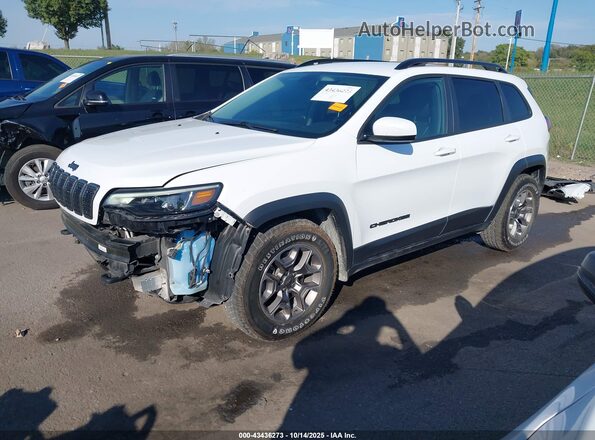 1C4PJMCX0LD607816 2020 JEEP CHEROKEE White წინა მარცხენა ხედი სამი მეოთხედიდან