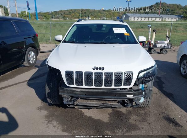 1C4PJMCX0LD607816 2020 JEEP CHEROKEE White ხელსაწყოთა პანელის ხედი