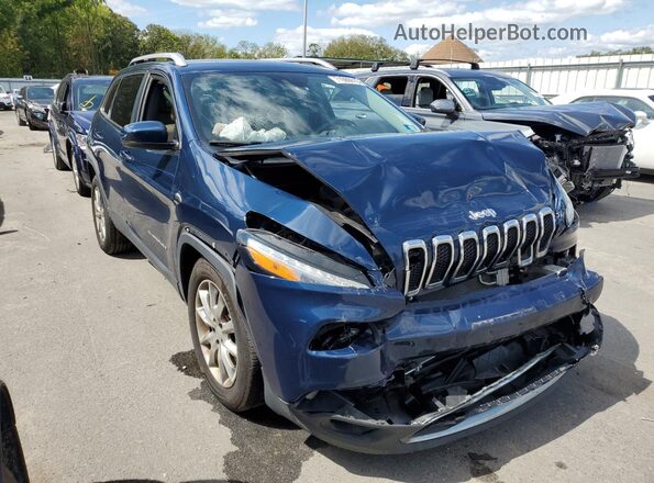 1C4PJMDB3JD583138 2018 JEEP CHEROKEE Blue 