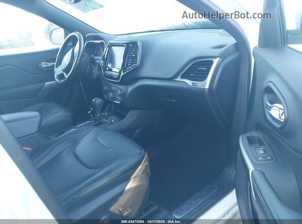 1C4PJMDN9LD553333 2020 JEEP CHEROKEE Белый Вид салона спереди
