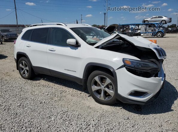 1C4PJMDX0LD573522 2020 JEEP CHEROKEE White Delantero derecho