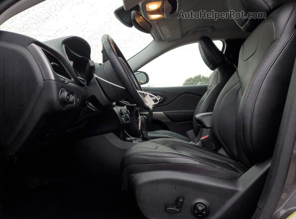 1C4PJMDX2LD558973 2020 JEEP CHEROKEE Gray Front interior view