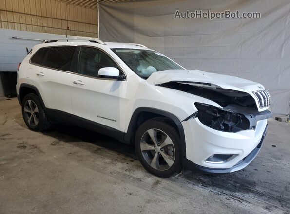 1C4PJMDX4LD509628 2020 JEEP CHEROKEE Белый Передняя правая четверть