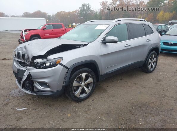 1C4PJMDX4MD153330 2021 JEEP CHEROKEE Silver Przód lewy