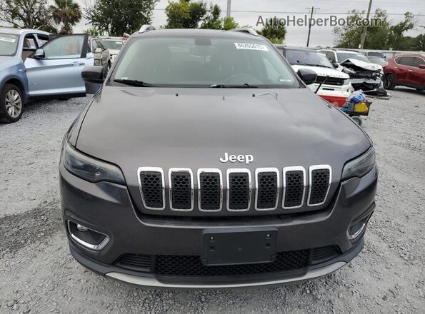 1C4PJMDXXLD650848 2020 JEEP CHEROKEE Gray წინა ხედი