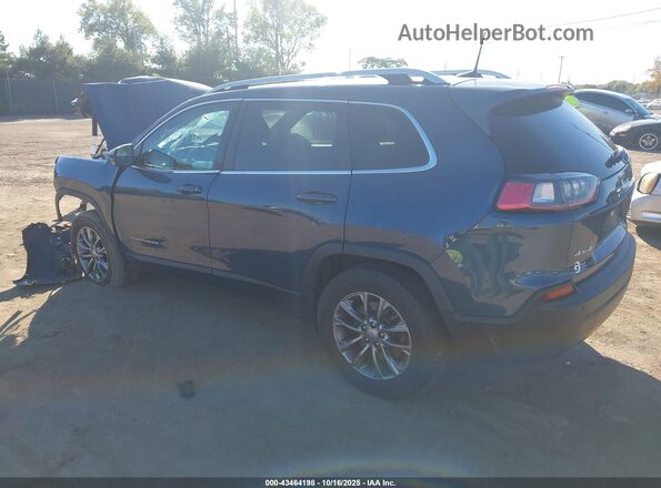 1C4PJMLB2KD429829 2019 JEEP CHEROKEE Blue Trasero izquierdo