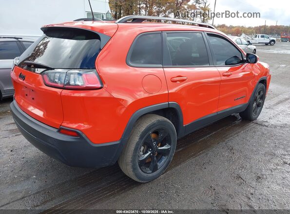 1C4PJMLBXMD142502 2021 JEEP CHEROKEE Orange Tył prawy