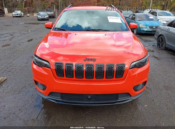 1C4PJMLBXMD142502 2021 JEEP CHEROKEE Orange Widok deski rozdzielczej