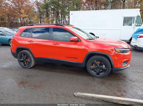 1C4PJMLBXMD142502 2021 JEEP CHEROKEE Orange Widok zestawu wskaźników