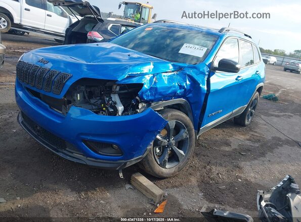 1C4PJMMB2PD100795 2023 JEEP CHEROKEE Blue Առջևի ձախ երեք քառորդ տեսարան
