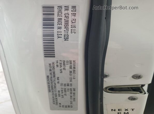 1C4PJMMB4PD112284 2023 JEEP CHEROKEE White VIN sticker view
