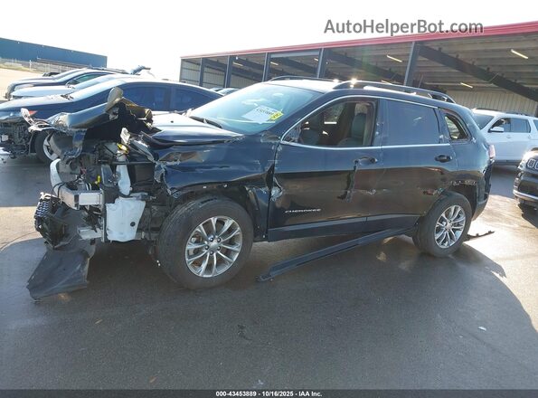 1C4PJMMX1ND502347 2022 JEEP CHEROKEE Black Widok wnętrza 360 stopni