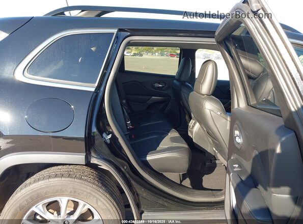 1C4PJMMX1ND502347 2022 JEEP CHEROKEE Black Widok naklejki z numerem VIN