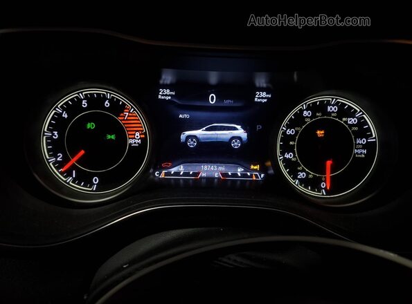 1C4PJMMX3ND501863 2022 JEEP CHEROKEE Gray ხელსაწყოთა პანელის ხედი