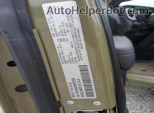 1C4PJXAGXSW515751 2025 JEEP WRANGLER Зеленый 