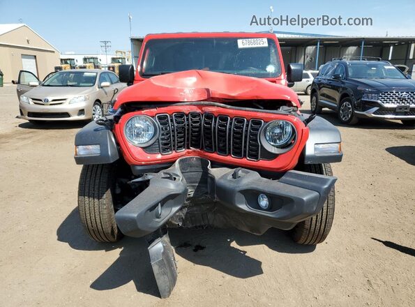 1C4PJXAN2SW545261 2025 JEEP WRANGLER Red წინა ხედი