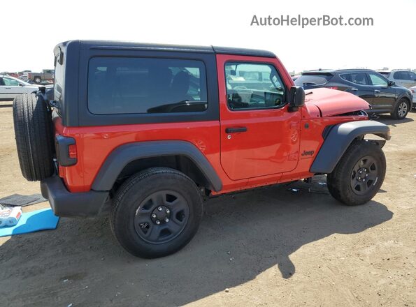 1C4PJXAN2SW545261 2025 JEEP WRANGLER Red უკანა მარჯვენა
