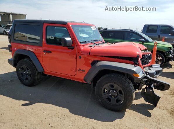 1C4PJXAN2SW545261 2025 JEEP WRANGLER Red წინა მარჯვენა