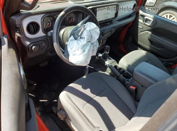 1C4PJXAN2SW545261 2025 JEEP WRANGLER Red წინა პანელის ხედი
