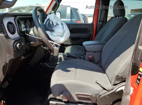 1C4PJXAN2SW545261 2025 JEEP WRANGLER Red წინა სალონის ხედი