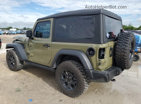 1C4PJXAN6SW508794 2025 JEEP WRANGLER Green Задня ліва чверть