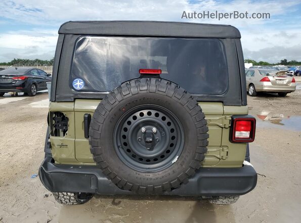 1C4PJXAN6SW508794 2025 JEEP WRANGLER Green Вид ззаду